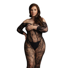 Load image into Gallery viewer, Le Desir Lace Sleeved Bodystocking UK 14 to 20
