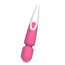 Load image into Gallery viewer, iWand 10 Speed Waterproof Rechargeable Wand Pink
