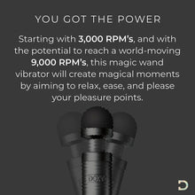 Load image into Gallery viewer, Doxy Die Cast 3 Rechargeable Wand Matte Black
