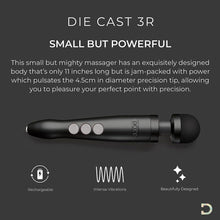 Load image into Gallery viewer, Doxy Die Cast 3 Rechargeable Wand Matte Black
