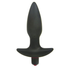 Load image into Gallery viewer, Silicone Butt Plug With Vibrating Bullet
