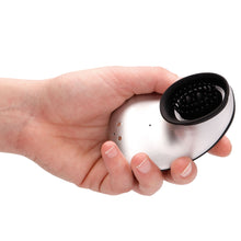 Load image into Gallery viewer, Twitch Silver Hands Free Suction And Vibration Toy
