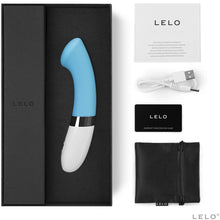 Load image into Gallery viewer, Lelo Gigi 2 Turquoise Blue G Spot Vibrator
