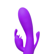Load image into Gallery viewer, Double Bunny 12 speed Silicone Vibe Purple
