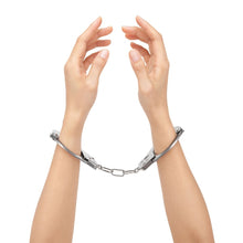 Load image into Gallery viewer, Me You Us Premium Heavy Duty Metal Bondage Handcuffs
