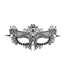 Load image into Gallery viewer, Ouch Queen Black Lace Mask
