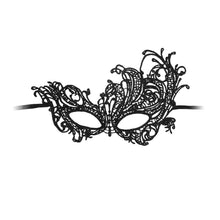 Load image into Gallery viewer, Ouch Royal Black Lace Mask
