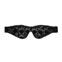 Load image into Gallery viewer, Ouch Black Luxury Eye Mask
