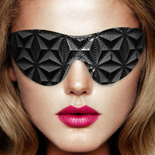 Load image into Gallery viewer, Ouch Black Luxury Eye Mask
