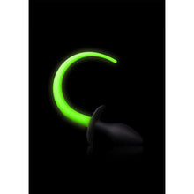 Load image into Gallery viewer, Glow In The Dark Puppy Tail Butt Plug
