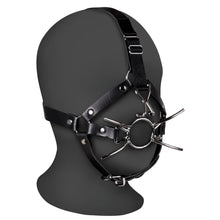 Load image into Gallery viewer, Ouch Xtreme Head Harness With Spider Gag And Nose Hooks
