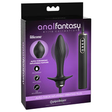 Load image into Gallery viewer, Pipedream Anal Fantasy Auto Throb Inflatable Vibrating Plug
