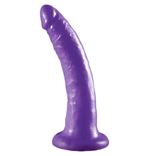 Load image into Gallery viewer, Dillio Strap On Suspender Harness With Silicone 7 Inch Purple Do
