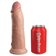 Load image into Gallery viewer, King Cock Elite!!! - 8 Inch Dual Density Cock Dildo - Flesh Pink Coloured
