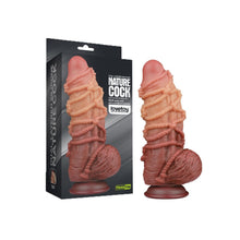 Load image into Gallery viewer, Extreme Dildo With Rope Pattern - Lovetoy  Brand - 20 Inch
