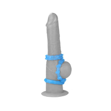 Load image into Gallery viewer, Lovetoy Glow In The Dark Lumino Play Cock Rings X3
