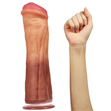 Load image into Gallery viewer, Lovetoy 12 Inch Dual Layered Silicone Horse Cock
