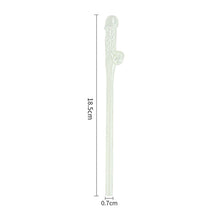 Load image into Gallery viewer, Lovetoy Pack Of 9 Willy Straws Glow In The Dark
