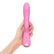 Load image into Gallery viewer, Love To Love Bunny And Clyde Tapping Rabbit Vibrator Pink
