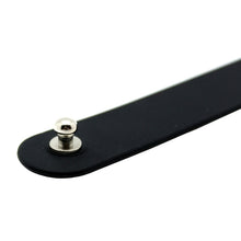 Load image into Gallery viewer, Black Silicone Submissive BDSM Collar

