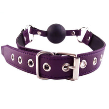 Load image into Gallery viewer, Rouge Garments Ball Gag Purple
