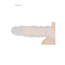 Load image into Gallery viewer, RealRock 9 Inch Penis Sleeve Flesh Tan
