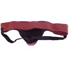 Load image into Gallery viewer, Rouge Garments Jock Black And Red
