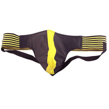 Load image into Gallery viewer, Rouge Garments Jock Black And Yellow

