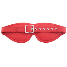 Load image into Gallery viewer, Rouge Garments Large Red Padded Blindfold
