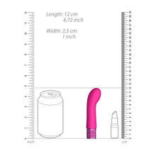 Load image into Gallery viewer, Royal Gems Bijou Rechargeable Silicone Bullet Pink
