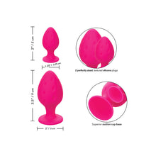 Load image into Gallery viewer, Cheeky Butt Plug Duo Pink
