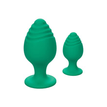 Load image into Gallery viewer, Cheeky Butt Plug Duo Green
