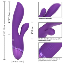 Load image into Gallery viewer, Aura Dual Lover Rechargeable Vibrator
