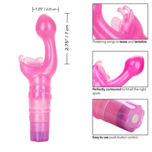 Load image into Gallery viewer, Butterfly Kiss GSpot Vibrator
