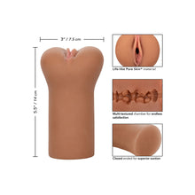 Load image into Gallery viewer, Boundless Vulva Masturbator Flesh Brown
