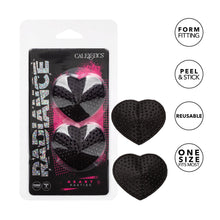 Load image into Gallery viewer, Radiance Black Heart Pasties
