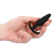 Load image into Gallery viewer, Beginners Size Slim Butt Plug Black

