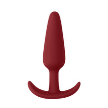 Load image into Gallery viewer, Beginners Size Slim Butt Plug Red

