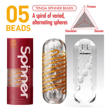 Load image into Gallery viewer, Tenga 05 Beads Spinner Masturbator
