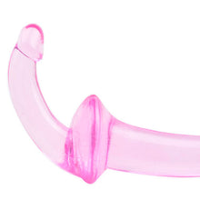 Load image into Gallery viewer, Double Fun Pink Strapless Strap On Dildo
