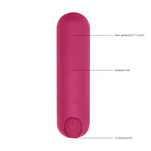 Load image into Gallery viewer, 10 speed Rechargeable Gold Bullet Vibrator
