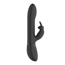 Load image into Gallery viewer, Vive Amoris Black Rabbit Vibrator With Stimulating Beads
