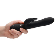 Load image into Gallery viewer, Vive Amoris Black Rabbit Vibrator With Stimulating Beads
