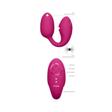 Load image into Gallery viewer, Vive Aika Pulse Wave And Vibrating Love Egg Pink

