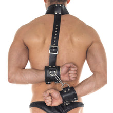 Load image into Gallery viewer, Leather Cuff And Neck Set
