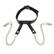 Load image into Gallery viewer, Nipple Clamps With Neck Collar
