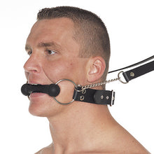 Load image into Gallery viewer, Leather Horse Bit Gag And Reins
